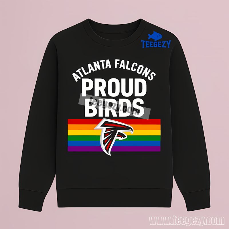 Atlanta Falcons Birds Lgbt Pride Support Long Sleeve Atlanta Falcons Birds Lgbt Pride Support Long Sleeve