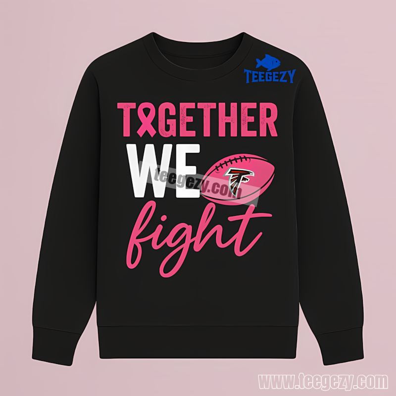 Atlanta Falcons Breast Cancer Together We Fight Long Sleeve Atlanta Falcons Breast Cancer Together We Fight Long Sleeve