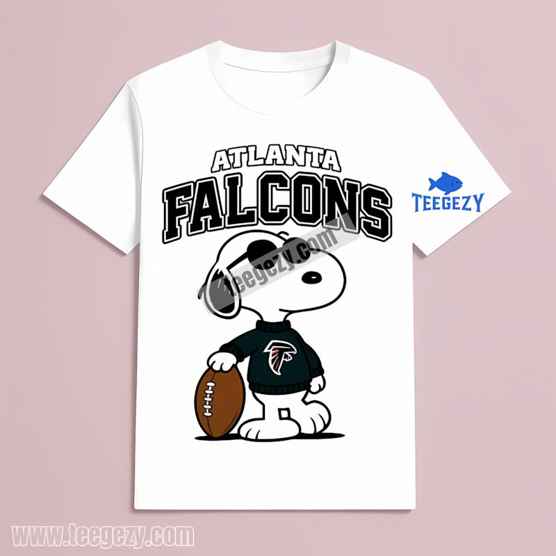 Atlanta Falcons Cool Snoopy Faceoff Shirt