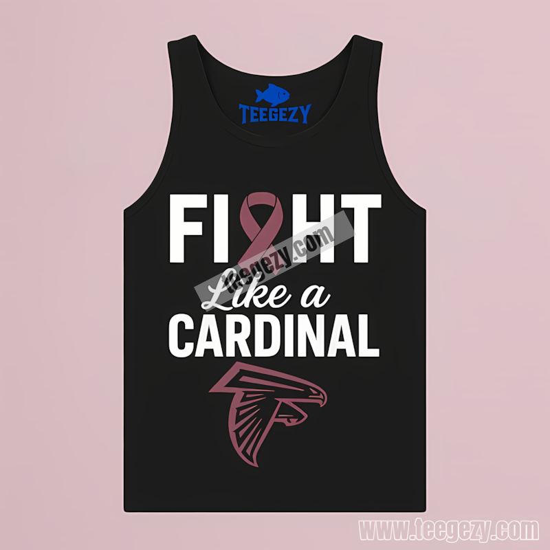 Atlanta Falcons Fight Like A Cowboy Breast Cancer Vintage Tanktop Atlanta Falcons Fight Like A Cowboy Breast Cancer Vintage Tanktop