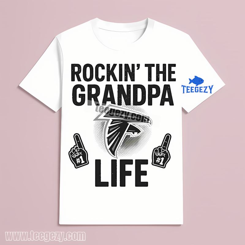 Atlanta Falcons Grandpa Life Football Fan Shirt