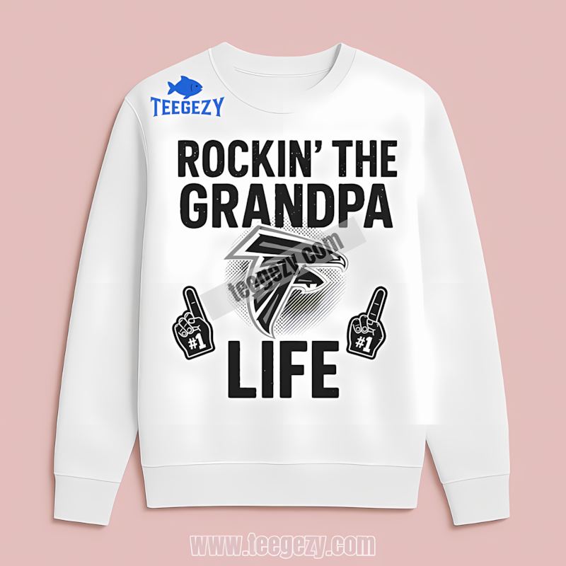 Atlanta Falcons Grandpa Life Football Fan Long Sleeve Atlanta Falcons Grandpa Life Football Fan Long Sleeve