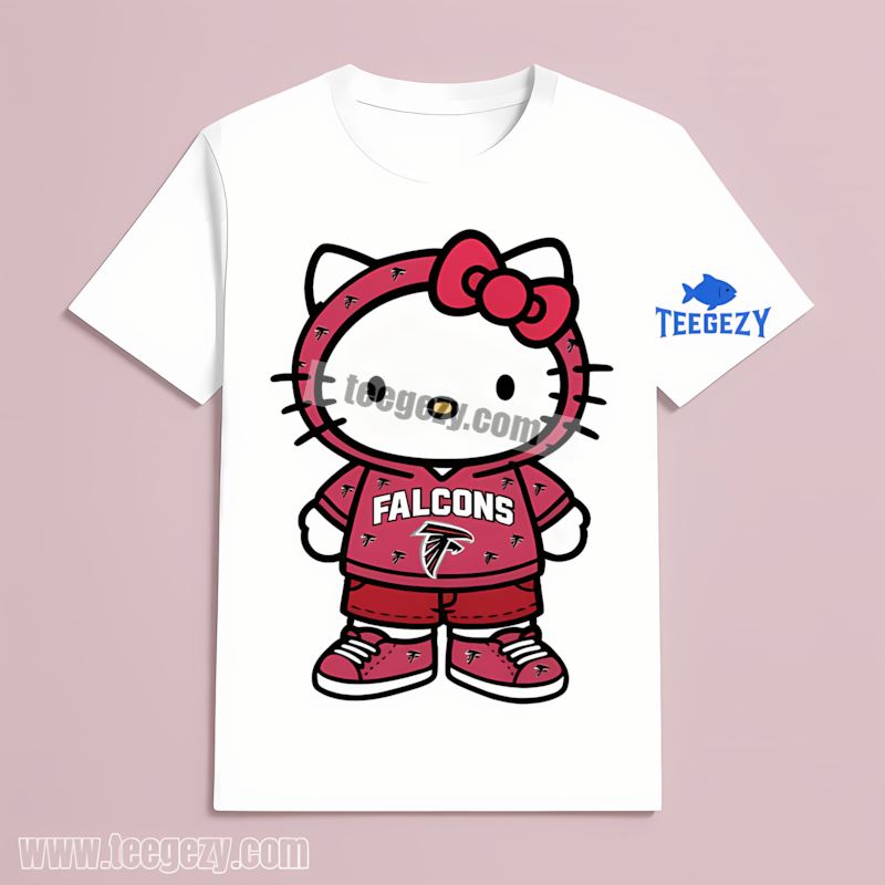 Atlanta Falcons Hello Kitty Fan Cotton Shirt