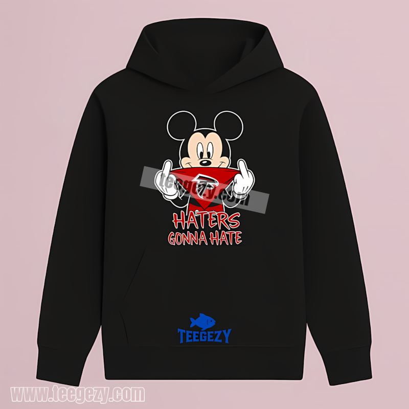 Atlanta Falcons Mickey Mouse Haters Gonna Hate Hoodie Atlanta Falcons Mickey Mouse Haters Gonna Hate Hoodie