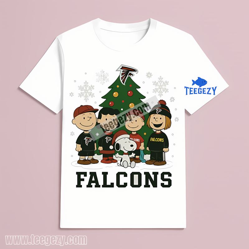 Atlanta Falcons Peanuts Christmas Holiday Shirt