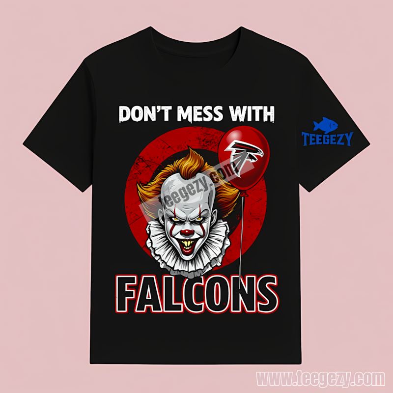 Atlanta Falcons Pennywise Creepy Halloween Shirt