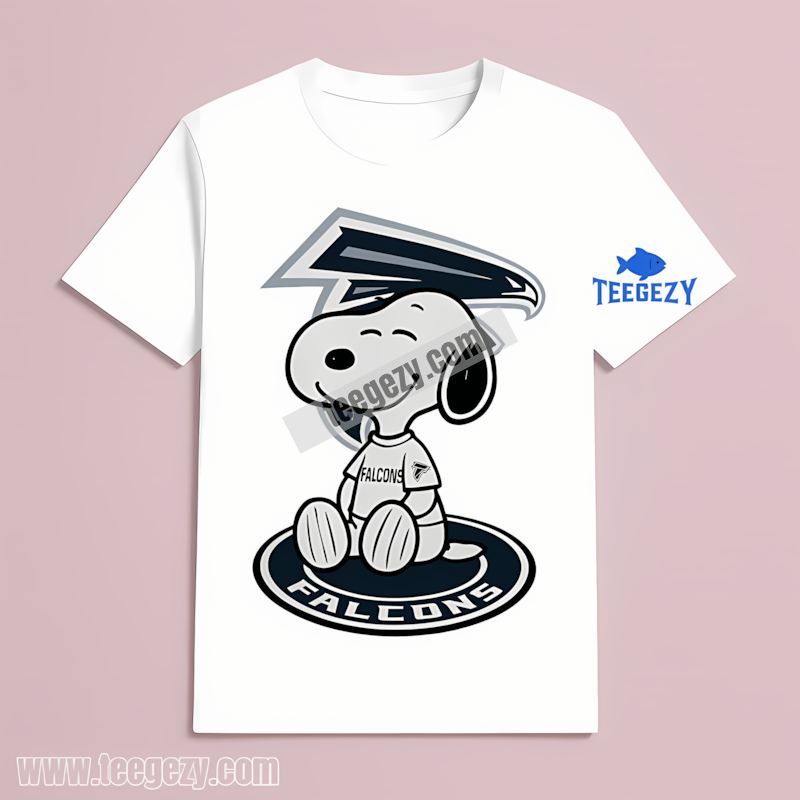 Atlanta Falcons Snoopy Logo Tattoo Arm T-Shirt Atlanta Falcons Snoopy Logo Tattoo Arm T-Shirt