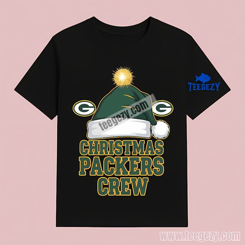 Green Bay Packers Christmas Crew Packers T-Shirt Classic Green Bay Packers Christmas Crew Packers T-Shirt Classic