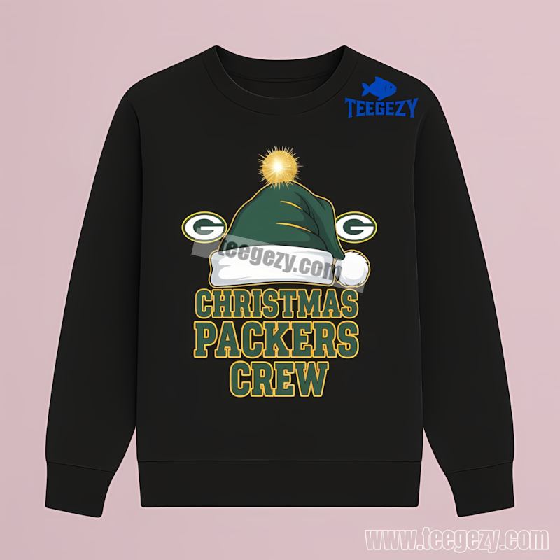 Green Bay Packers Christmas Crew Packers Long Sleeve Classic Green Bay Packers Christmas Crew Packers Long Sleeve Classic