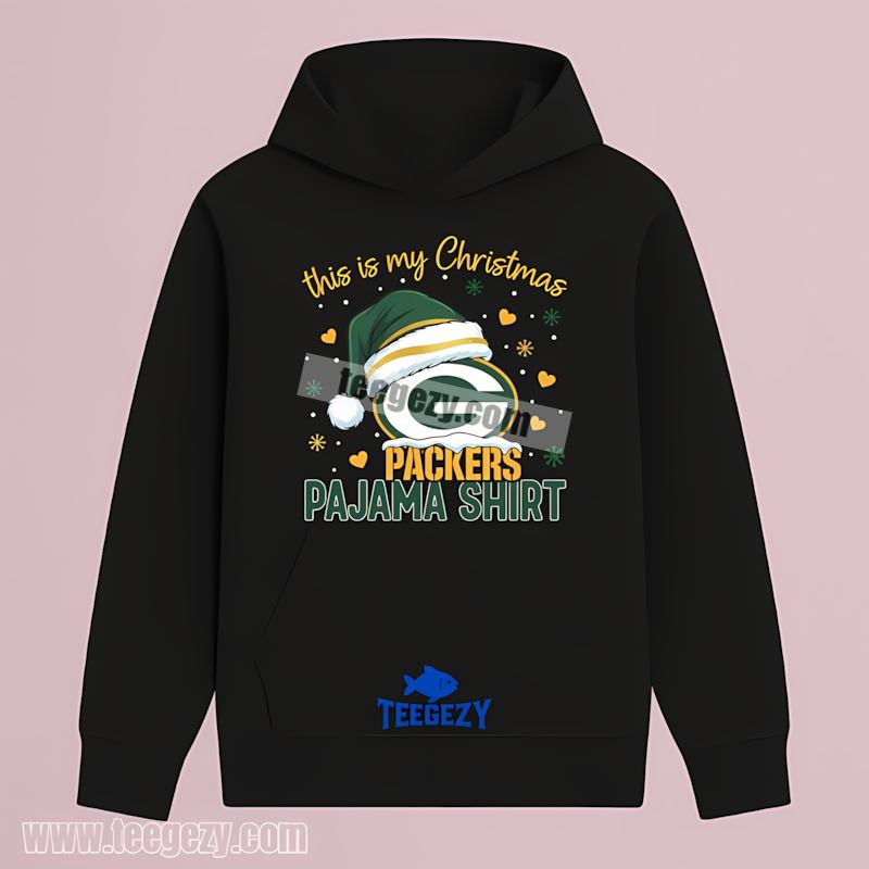 Green Bay Packers Christmas Pajama Hoodie Unisex Green Bay Packers Christmas Pajama Hoodie Unisex