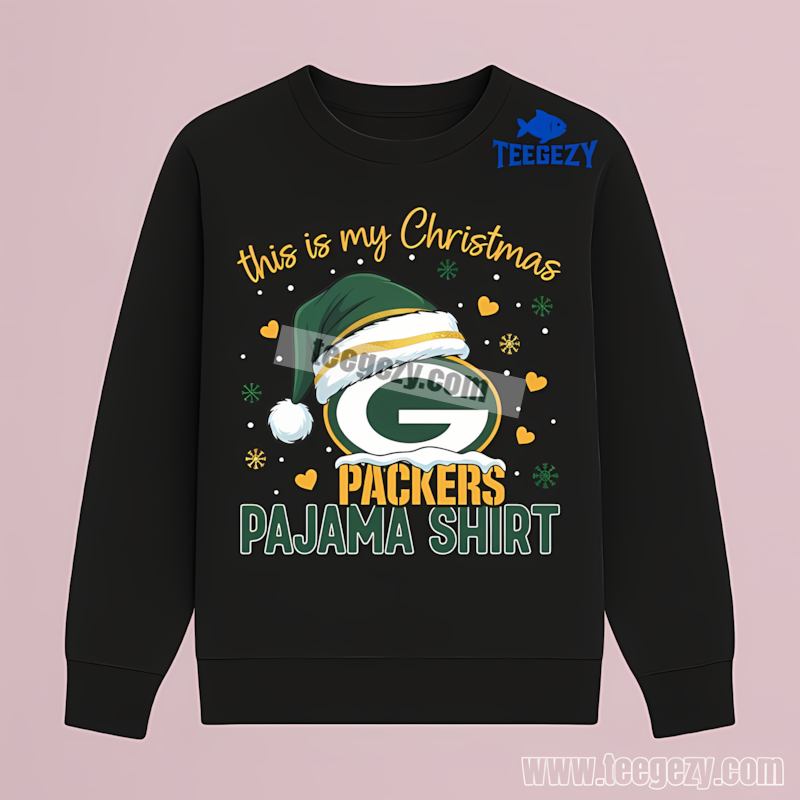 Green Bay Packers Christmas Pajama Long Sleeve Unisex Green Bay Packers Christmas Pajama Long Sleeve Unisex