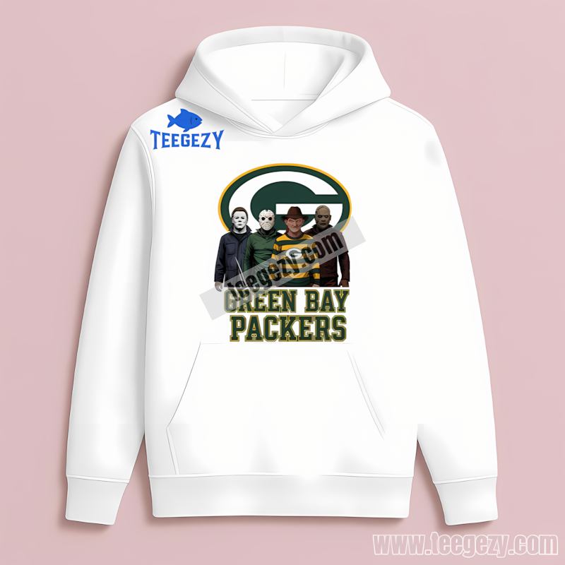 Green Bay Packers Halloween Horror Killers Hoodie Unisex Green Bay Packers Halloween Horror Killers Hoodie Unisex