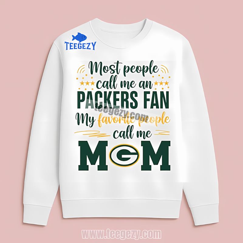 Green Bay Packers Mom Favorite People Long Sleeve Regular Green Bay Packers Mom Favorite People Long Sleeve Regular