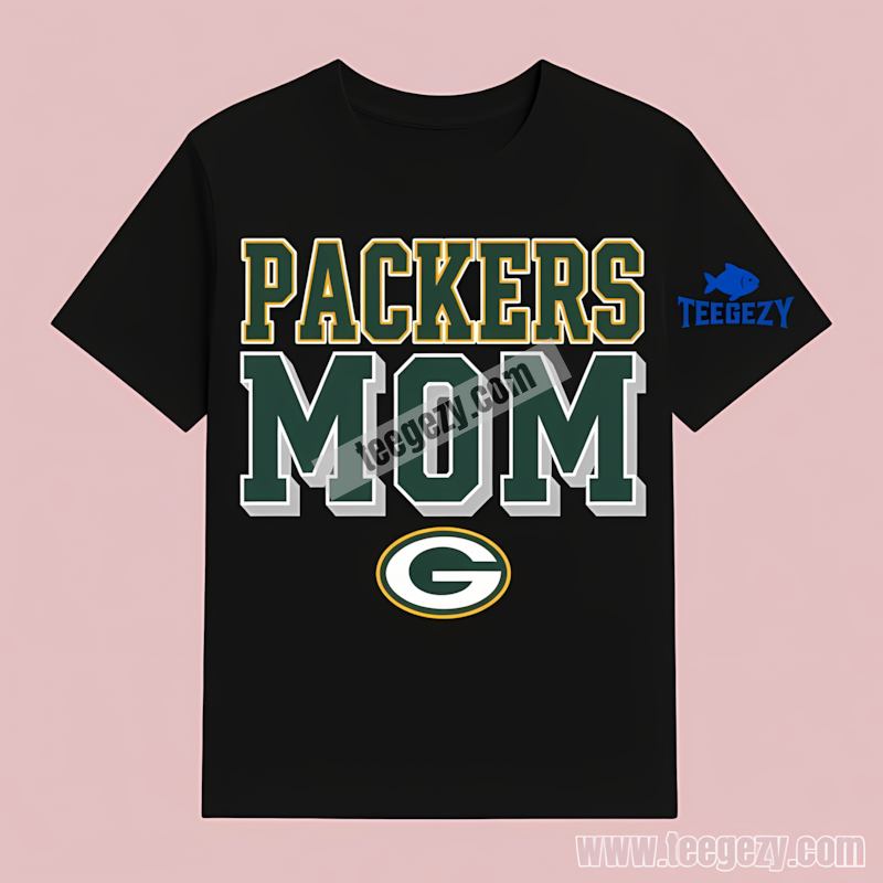 Green Bay Packers Mom T-Shirt Trendy Style Green Bay Packers Mom T-Shirt Trendy Style