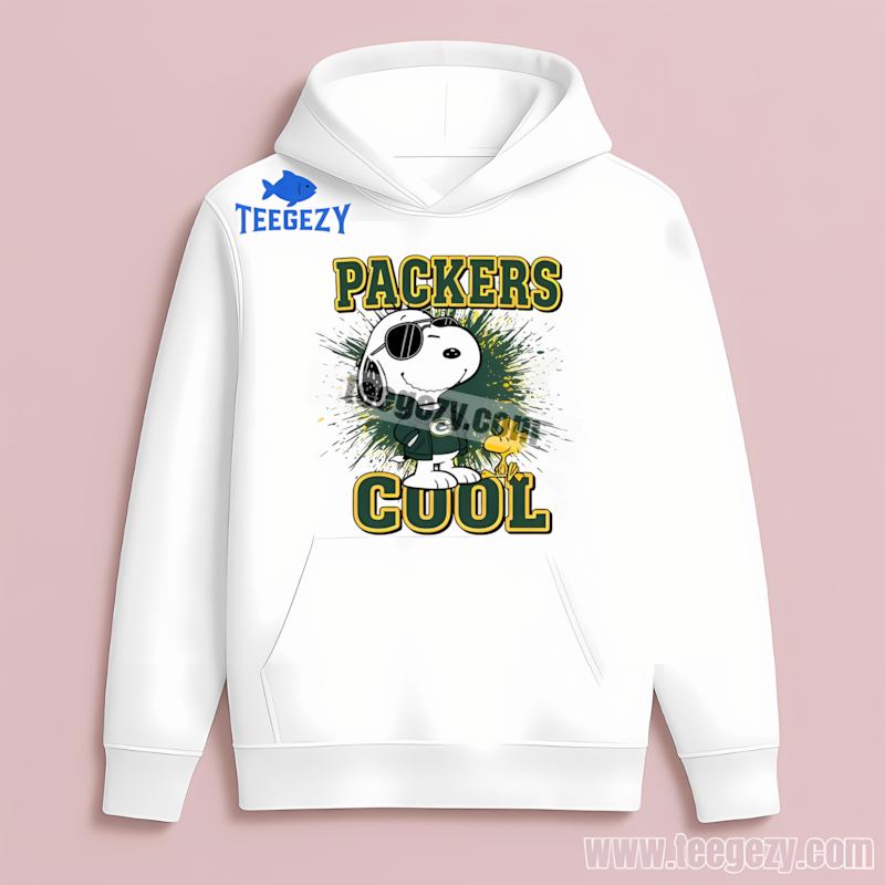 Green Bay Packers Snoopy Cool Hoodie Sports Style Green Bay Packers Snoopy Cool Hoodie Sports Style