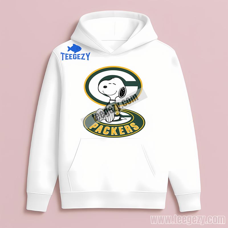 Green Bay Packers Snoopy Tattoo Logo Hoodie Classic Green Bay Packers Snoopy Tattoo Logo Hoodie Classic