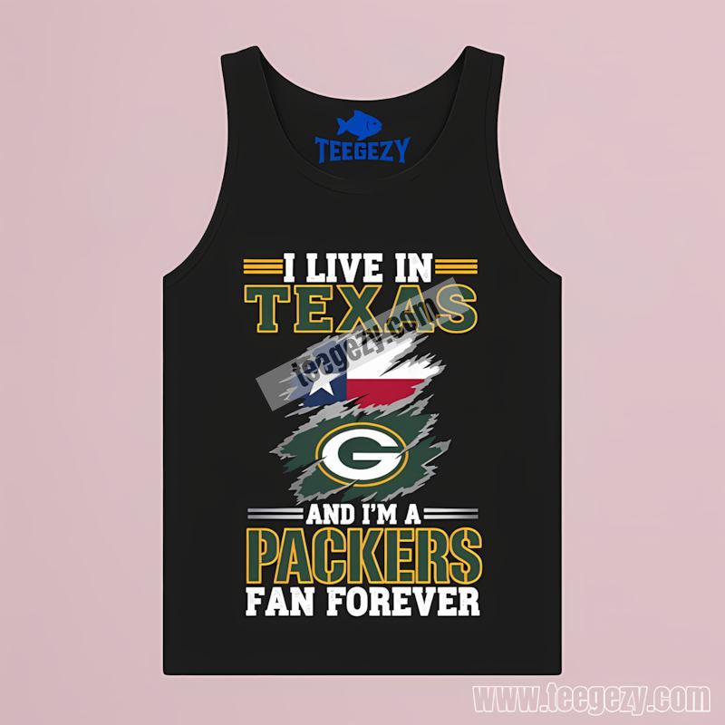 Green Bay Packers Texas Fan Forever Tanktop Sports Green Bay Packers Texas Fan Forever Tanktop Sports