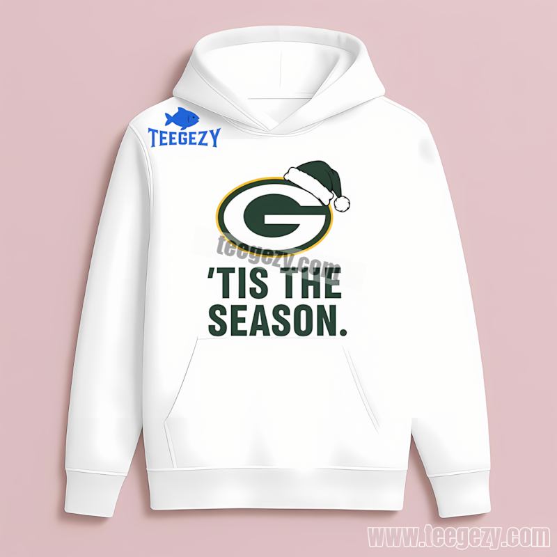 Green Bay Packers Tis The Season Christmas Hoodie Retro Green Bay Packers Tis The Season Christmas Hoodie Retro