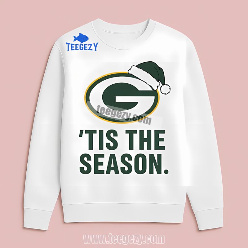 Green Bay Packers Tis The Season Christmas Long Sleeve Retro Green Bay Packers Tis The Season Christmas Long Sleeve Retro