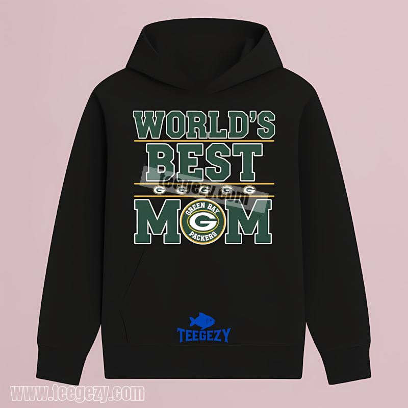 Green Bay Packers Worlds Best Mom Hoodie Vintage Green Bay Packers Worlds Best Mom Hoodie Vintage