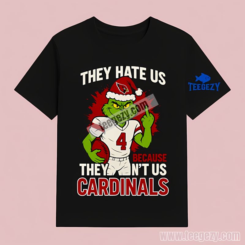 Grinch Arizona Cardinals They Hate Us Classic T-Shirt Grinch Arizona Cardinals They Hate Us Classic T-Shirt