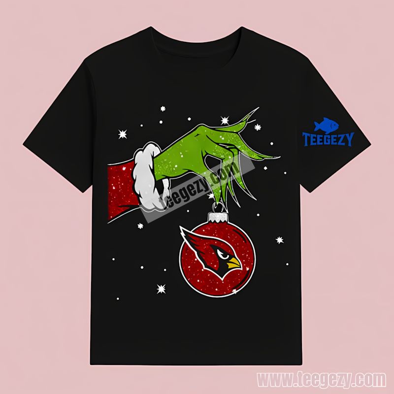 Grinch Holding Arizona Cardinals Ornament Unisex T-Shirt Grinch Holding Arizona Cardinals Ornament Unisex T-Shirt