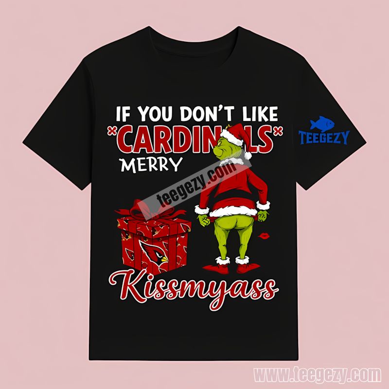 Grinch Merry Kissmyass Arizona Cardinals Classic T-Shirt Grinch Merry Kissmyass Arizona Cardinals Classic T-Shirt