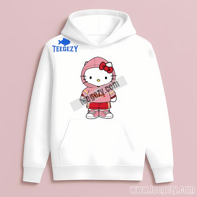 Hello Kitty Repping Kansas City Chiefs Hoodie Hello Kitty Repping Kansas City Chiefs Hoodie