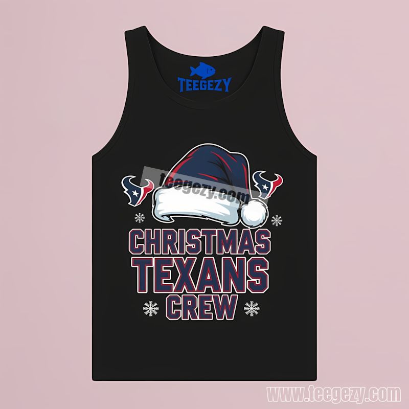 Houston Texans Christmas Texans Crew Cotton Tanktop Houston Texans Christmas Texans Crew Cotton Tanktop