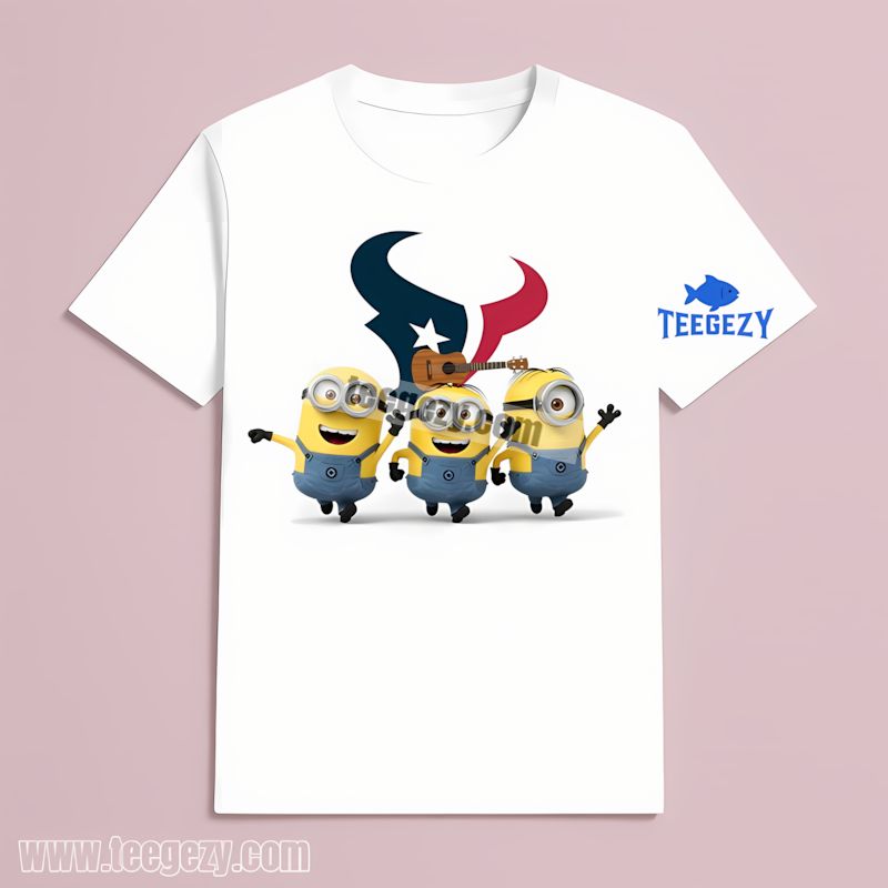 Houston Texans Minions Regular T-Shirt Houston Texans Minions Regular T-Shirt