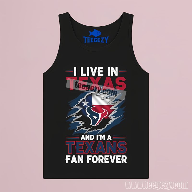 Houston Texans Texas Fan Forever Retro Tanktop Houston Texans Texas Fan Forever Retro Tanktop