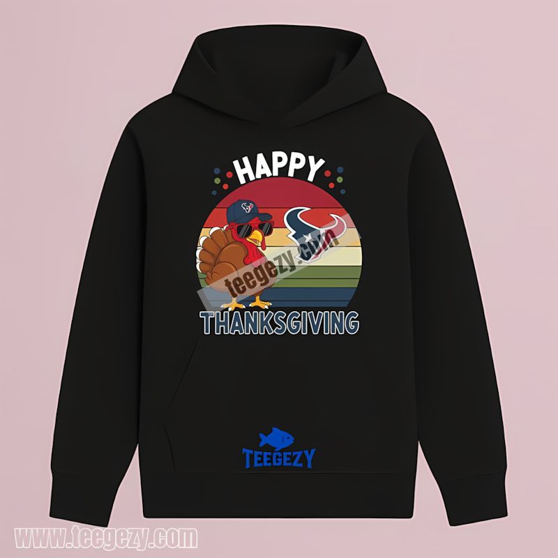 Houston Texans Thanksgiving Turkey Classic Hoodie Houston Texans Thanksgiving Turkey Classic Hoodie