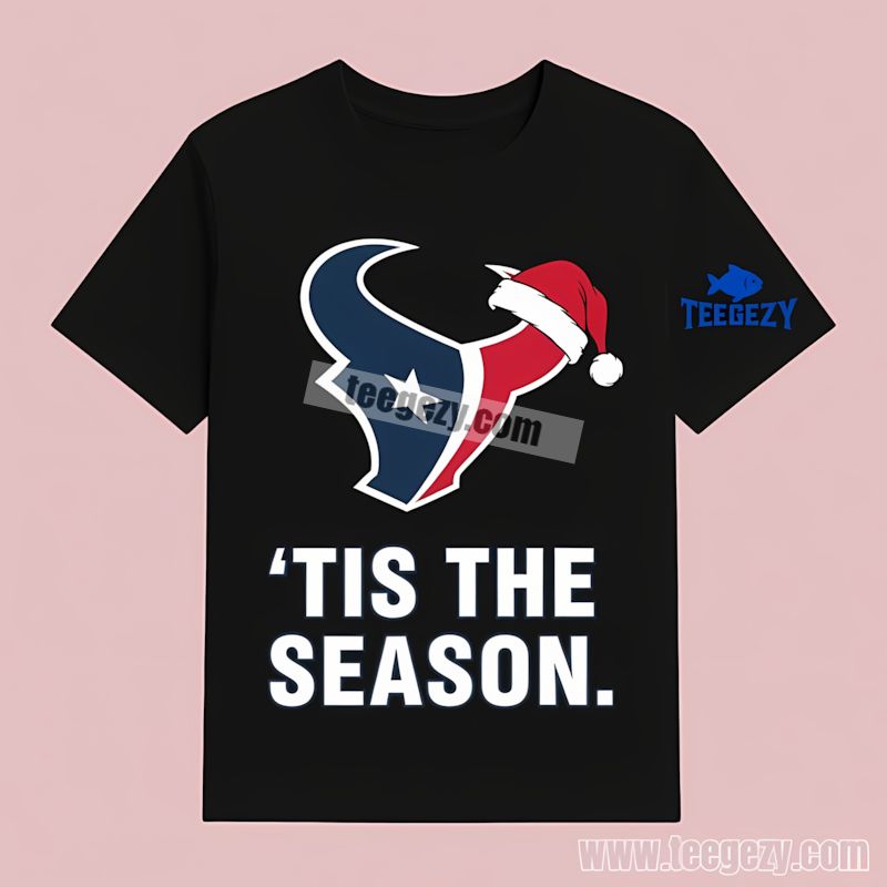 Houston Texans Tis The Season Christmas T-Shirt Houston Texans Tis The Season Christmas T-Shirt