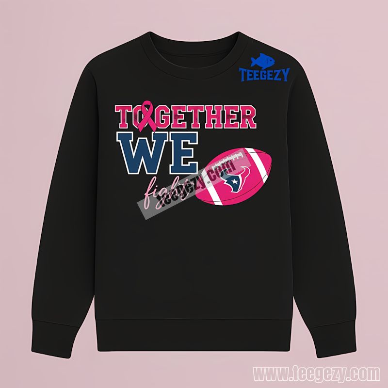 Houston Texans Together We Fight Breast Cancer Long Sleeve Houston Texans Together We Fight Breast Cancer Long Sleeve