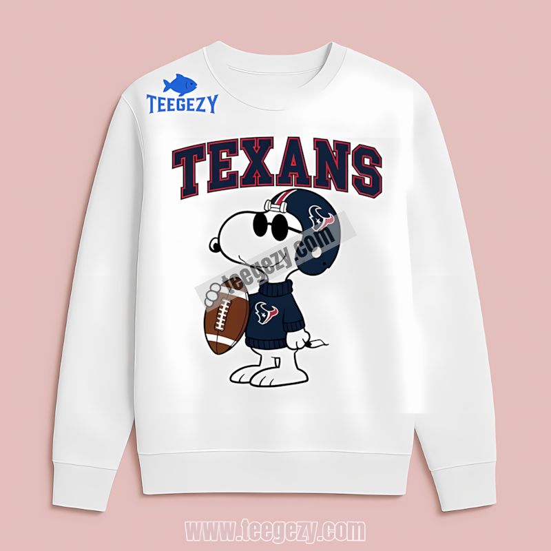 Houston Texans Vs Cool Snoopy Classic Long Sleeve Houston Texans Vs Cool Snoopy Classic Long Sleeve