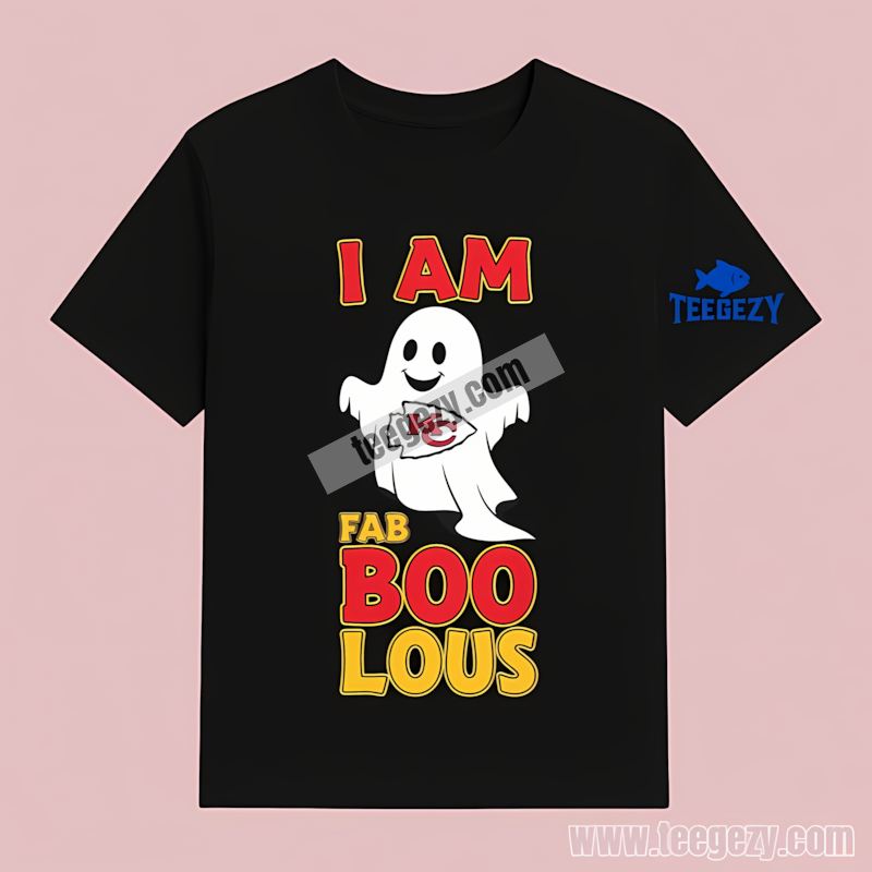 I Am Fab Boo Lous Kansas City Chiefs Ghost Vintage T-Shirt I Am Fab Boo Lous Kansas City Chiefs Ghost Vintage T-Shirt