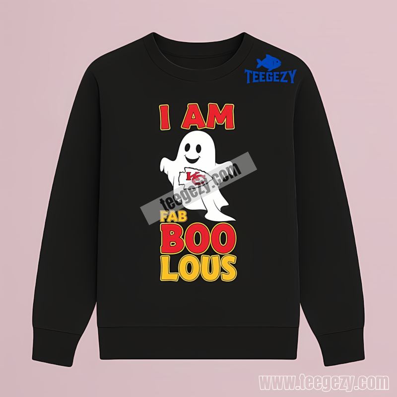 I Am Fab Boo Lous Kansas City Chiefs Ghost Vintage Long Sleeve I Am Fab Boo Lous Kansas City Chiefs Ghost Vintage Long Sleeve