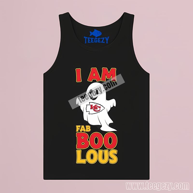 I Am Fab Boo Lous Kansas City Chiefs Ghost Vintage Tanktop I Am Fab Boo Lous Kansas City Chiefs Ghost Vintage Tanktop