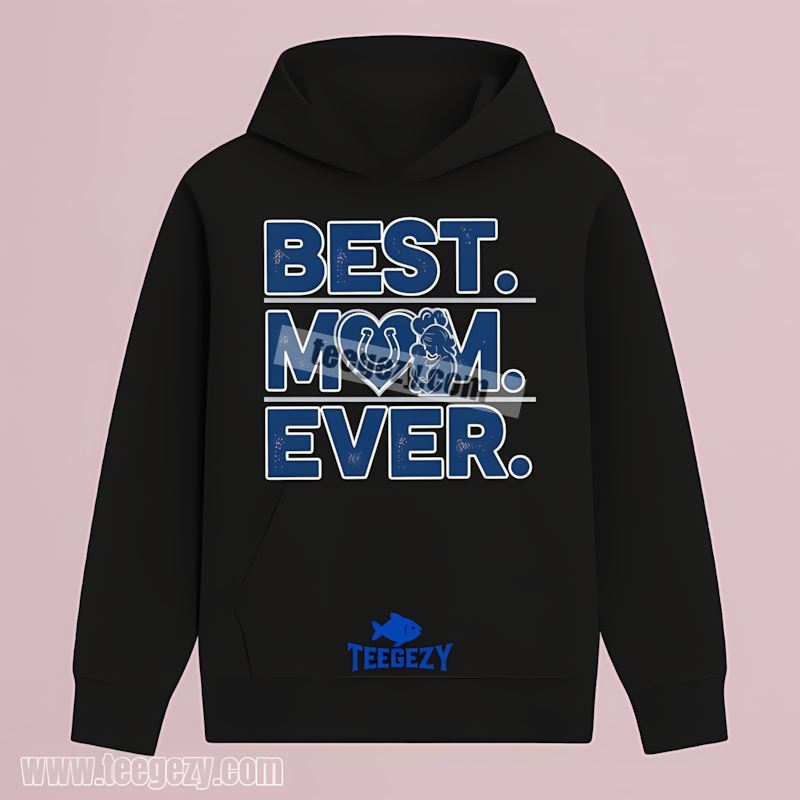 Indianapolis Colts Best Mom Ever Heart Trendy Hoodie Indianapolis Colts Best Mom Ever Heart Trendy Hoodie