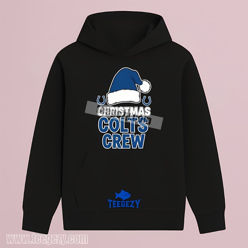 Indianapolis Colts Christmas Colts Crew Vintage Hoodie Indianapolis Colts Christmas Colts Crew Vintage Hoodie