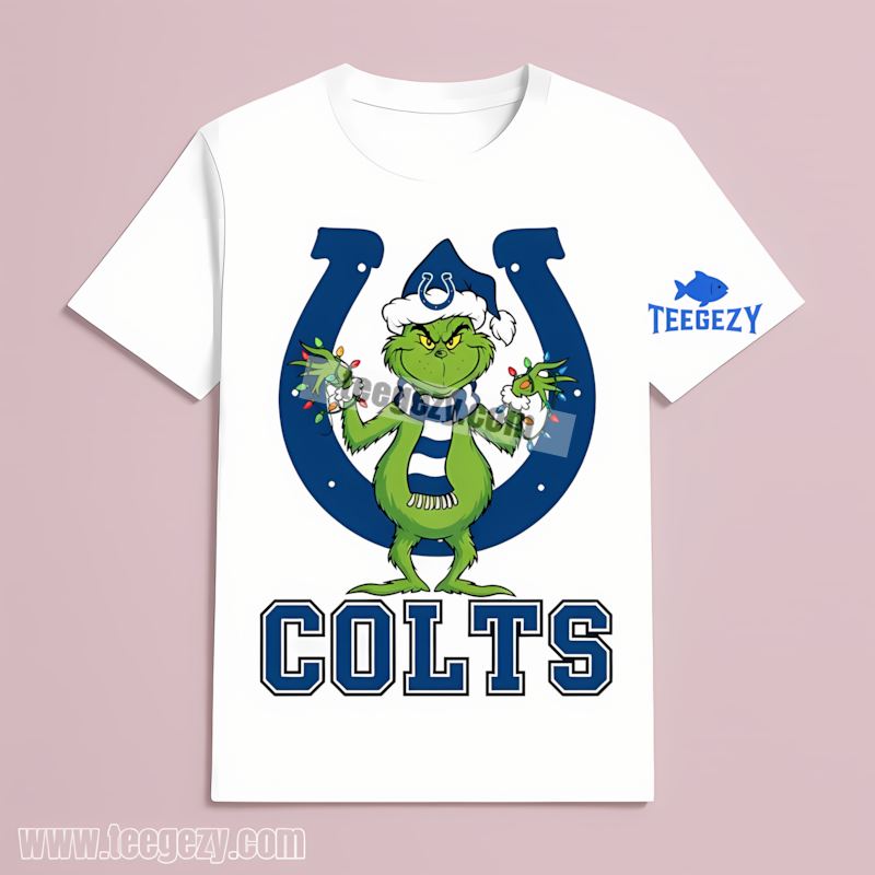 Indianapolis Colts Grinch Christmas Classic T-Shirt Indianapolis Colts Grinch Christmas Classic T-Shirt