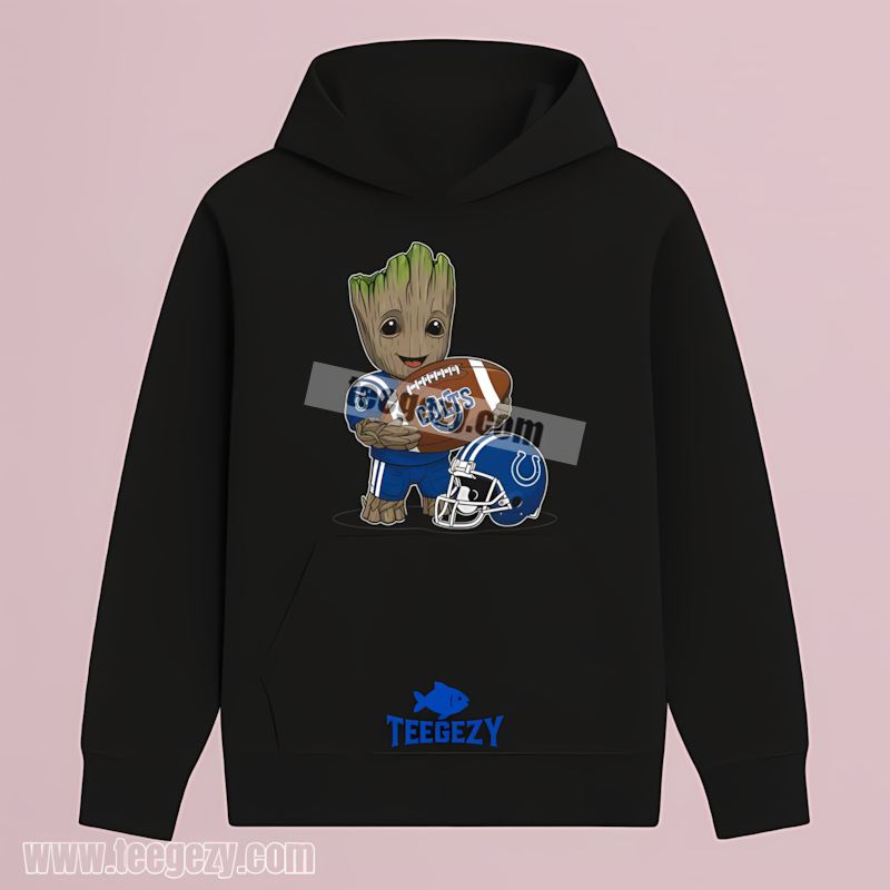 Indianapolis Colts Groot Football Trendy Hoodie Indianapolis Colts Groot Football Trendy Hoodie