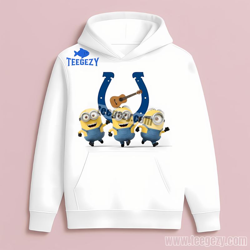 Indianapolis Colts Minions Sports Hoodie Indianapolis Colts Minions Sports Hoodie