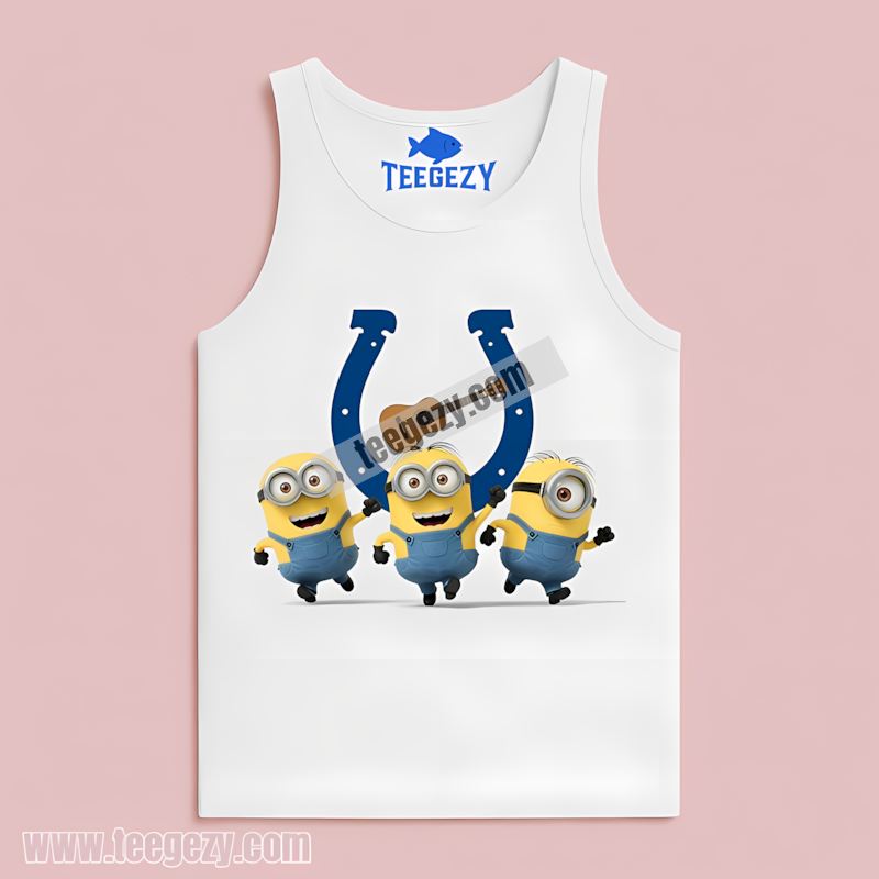 Indianapolis Colts Minions Sports Tanktop Indianapolis Colts Minions Sports Tanktop
