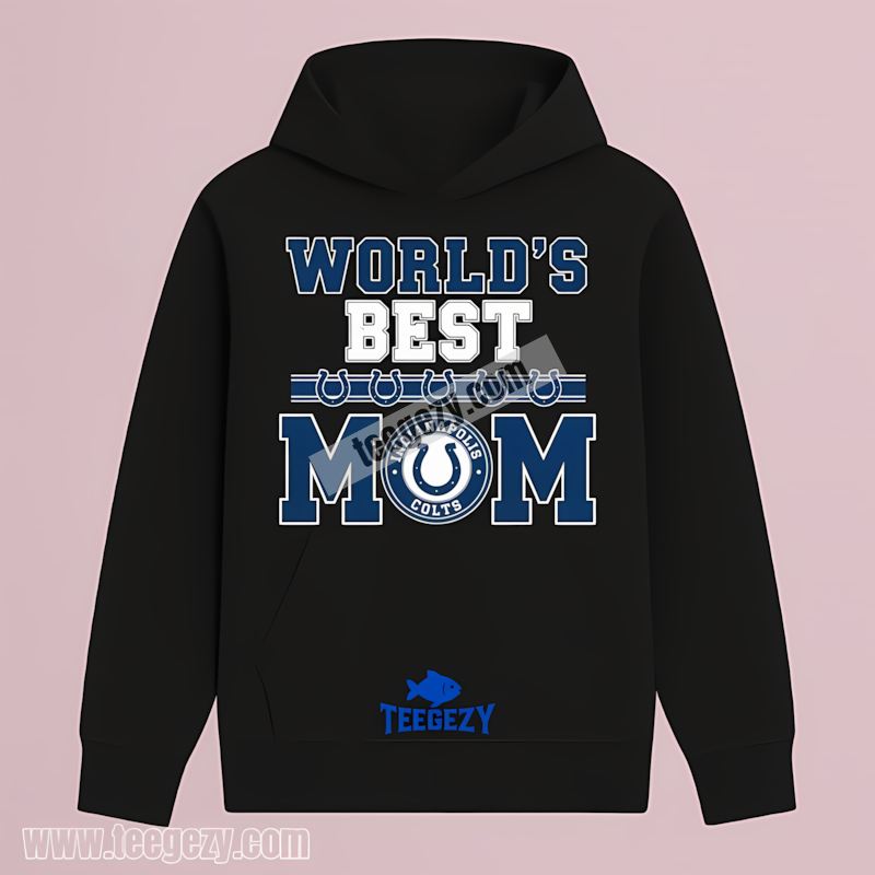 Indianapolis Colts Worlds Best Mom Retro Hoodie Indianapolis Colts Worlds Best Mom Retro Hoodie