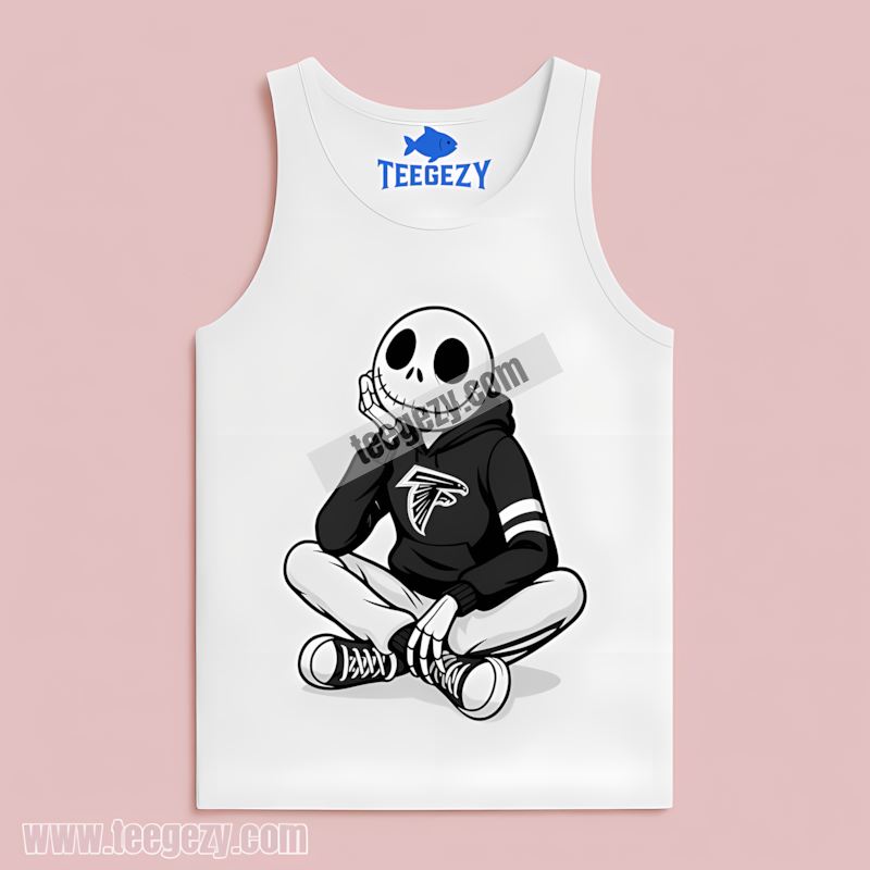 Jack Skellington Atlanta Falcons Hoodie Fan Tanktop Jack Skellington Atlanta Falcons Hoodie Fan Tanktop