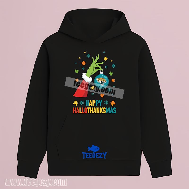 Jacksonville Jaguars Hallothanksmas Celebration Regular Hoodie Jacksonville Jaguars Hallothanksmas Celebration Regular Hoodie