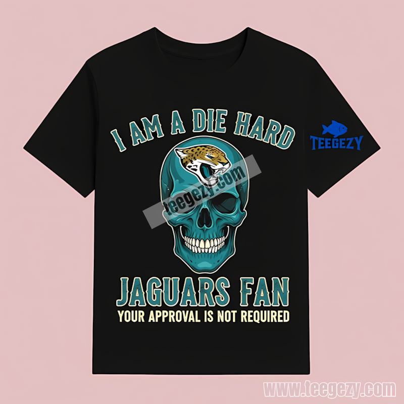 Jacksonville Jaguars Skull Die Hard Fan Retro T-Shirt Jacksonville Jaguars Skull Die Hard Fan Retro T-Shirt