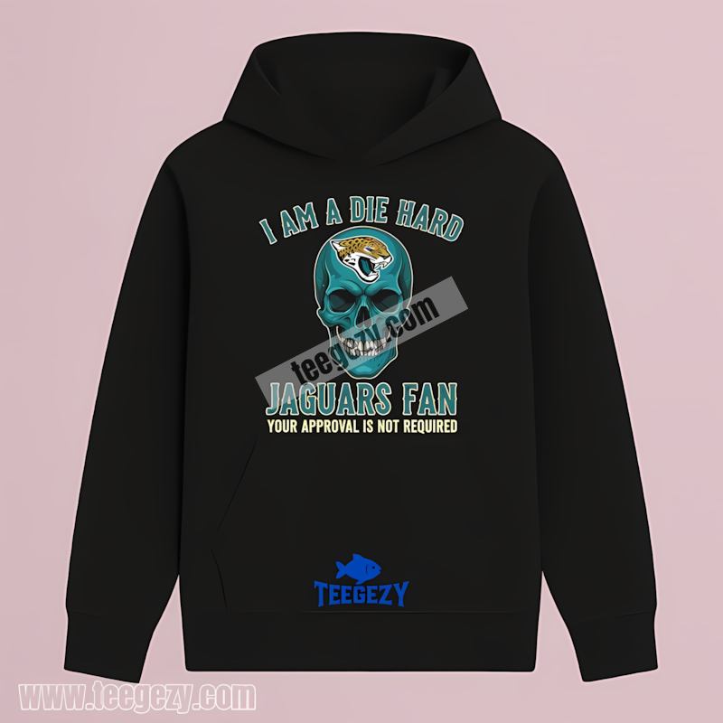 Jacksonville Jaguars Skull Die Hard Fan Retro Hoodie Jacksonville Jaguars Skull Die Hard Fan Retro Hoodie