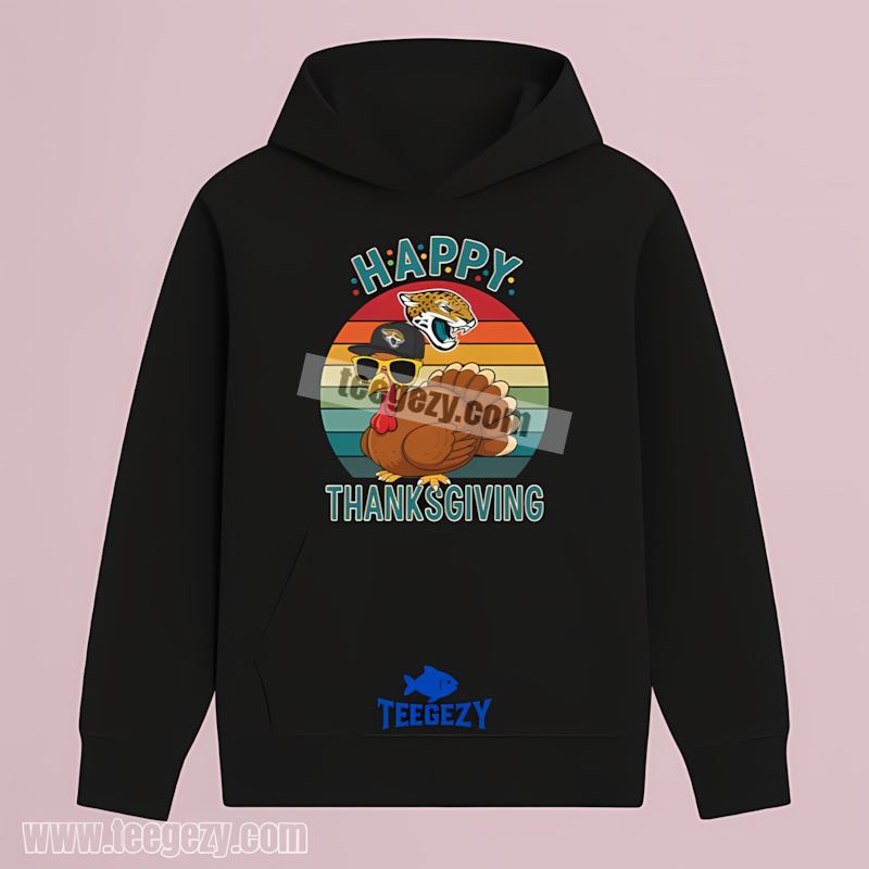 Jacksonville Jaguars Thanksgiving Turkey Regular Hoodie Jacksonville Jaguars Thanksgiving Turkey Regular Hoodie